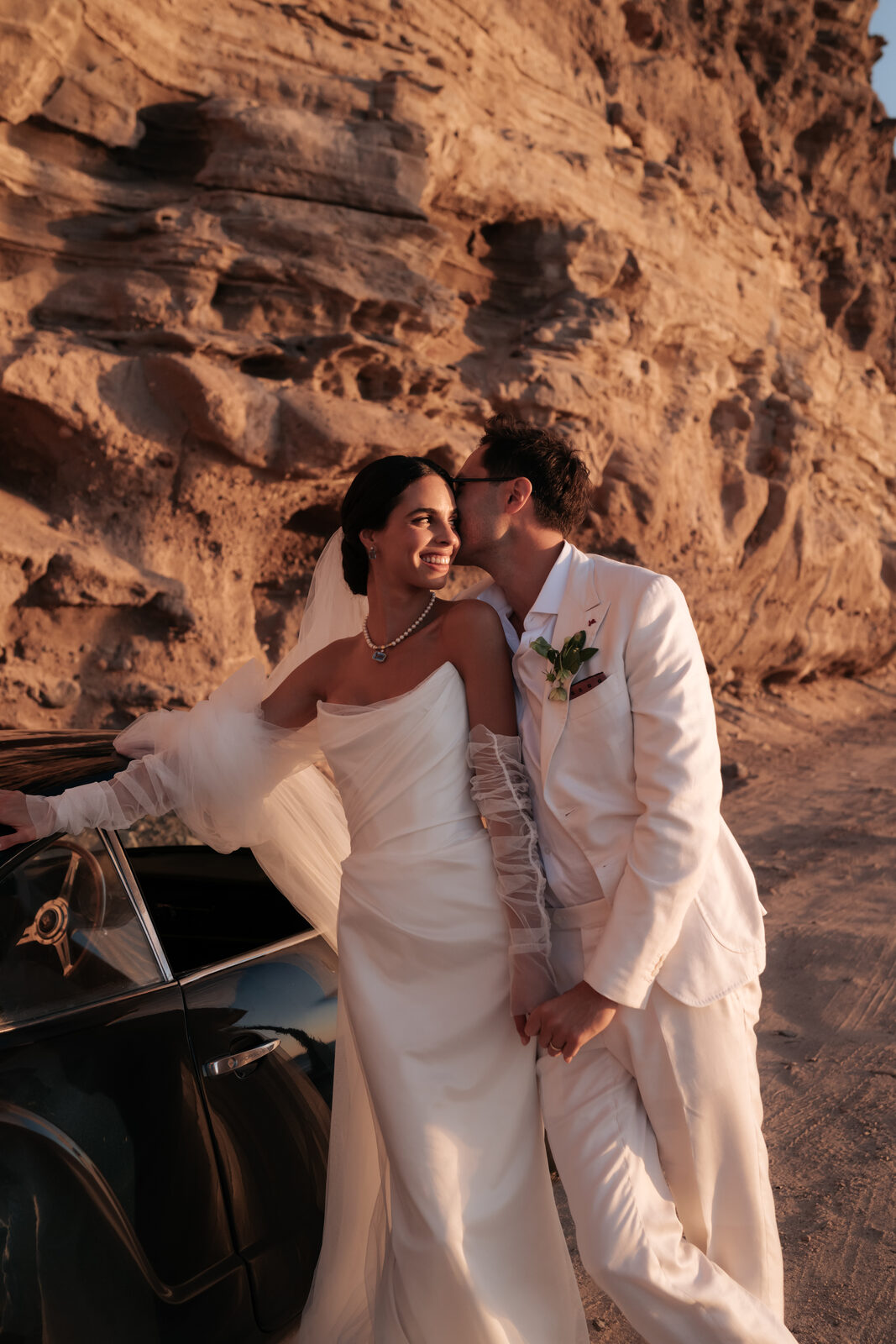 Boda de destino, pareja