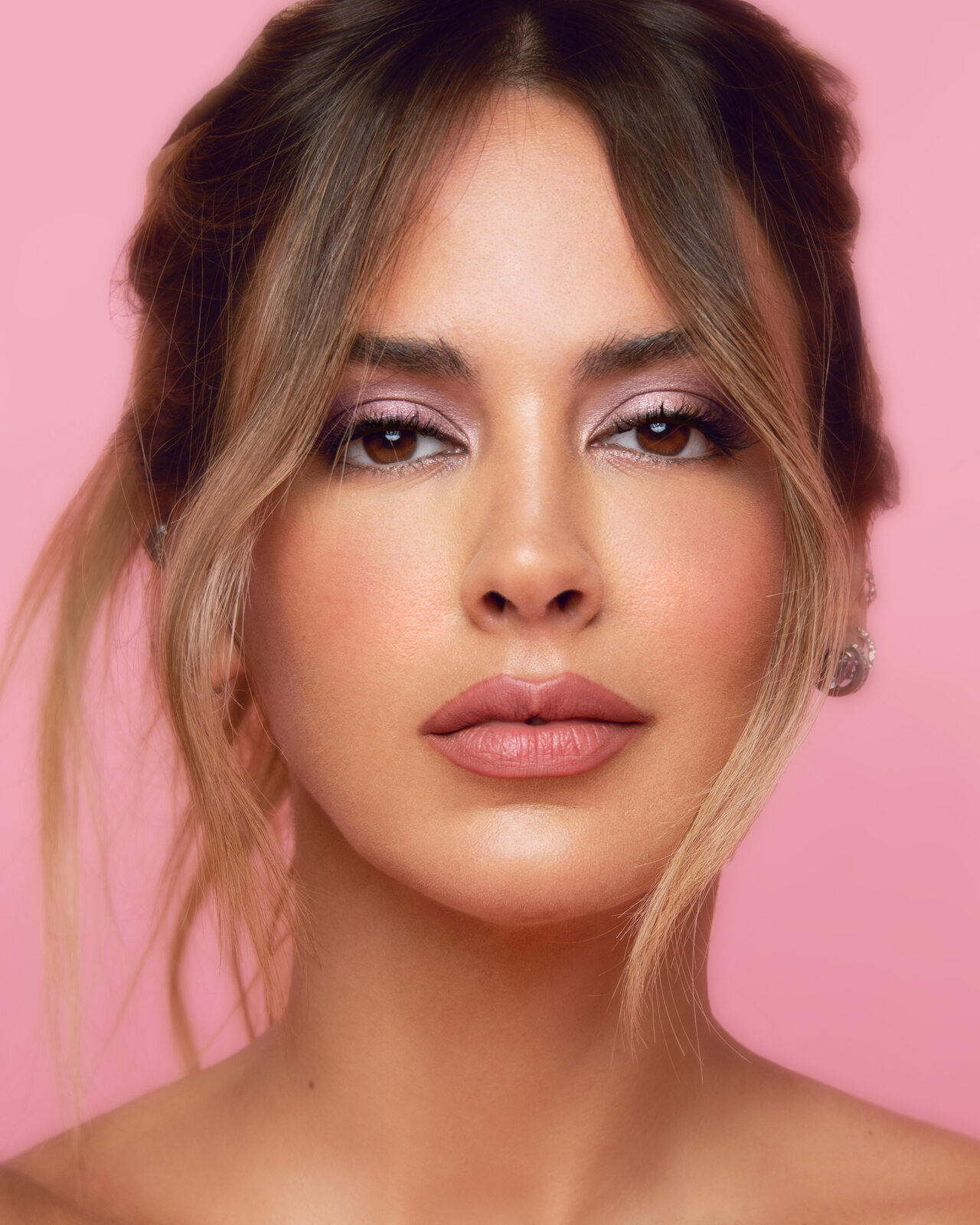 Soft glam, piel bronceada